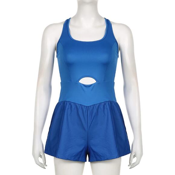 Women’s Yoga Jumpsuit: Simple & Comfortable Sportswear for Workout -BLACK-Medium - Picture 6 of 7